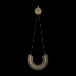 Luminosa Lighting Luminosa Maytoni Maya Ii Modern Integrated Led Pendant Ceiling Light Gold 3000K - thumbnail 3
