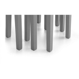 Ashfield Classic Grey And Oak Nest Of Tables - thumbnail 4