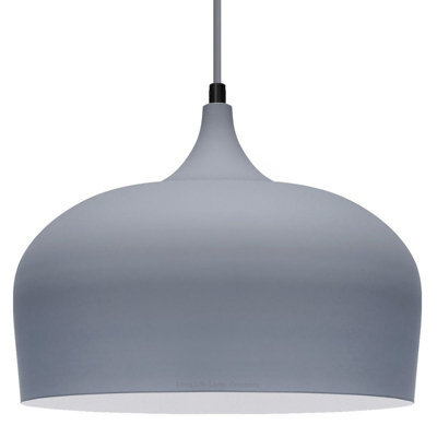 Long Life Lamps Company Modern Grey Pendant Light M0144 - image 1