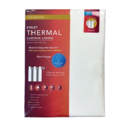 Furn. Thermal Eyelet Curtain Lining Pair, (L) 163Cm X (W) 170Cm - thumbnail 8