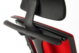 Teknik Rapport Mesh Executive Chair Red - thumbnail 3