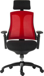 Teknik Rapport Mesh Executive Chair Red - thumbnail 4
