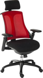 Teknik Rapport Mesh Executive Chair Red
