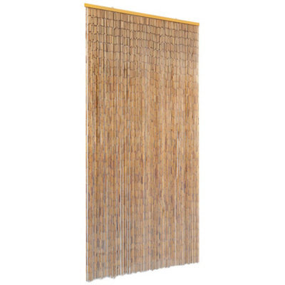 Vidaxl Insect Door Curtain Bamboo 90X220 Cm - image 1