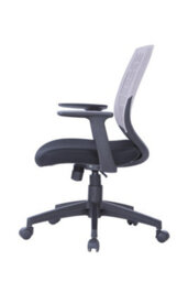 Alphason Malibu Office Chair In Grey / Black - thumbnail 5
