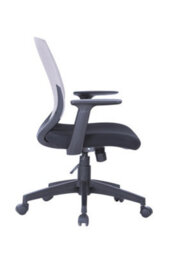 Alphason Malibu Office Chair In Grey / Black - thumbnail 6