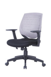 Alphason Malibu Office Chair In Grey / Black - thumbnail 1