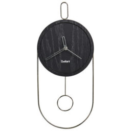 Beliani  Wall Clock Sierre 20 Cm Black - thumbnail 1