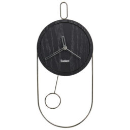 Beliani  Wall Clock Sierre 20 Cm Black - thumbnail 4