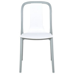 Beliani Set Of 8 Garden Chairs Spezia White - thumbnail 6