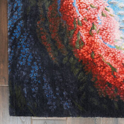 Multicolor Luxurious Modern Floral Optical/ (3D) Rug Easy To Clean Living Room And Bedroom-160Cm X 226Cm - thumbnail 5
