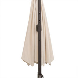 Outsunny 3M Cantilever Parasol Aluminium Garden Umbrella With Crank, Beige - thumbnail 8