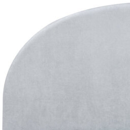 Beliani Ottoman Bed Chenille Vaucluse 180 X 200 Cm (Eu Super King) Light Blue - thumbnail 9