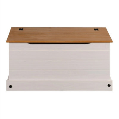 White Pine Blanket Box Storage Ottoman - image 1