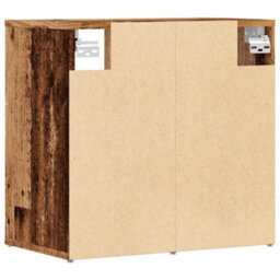 Berkfield Stylish Shoe Cabinets 2 Pcs Old Wood 52X30X50 Cm - thumbnail 7