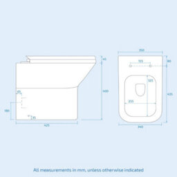 Nes Home Hurdley 1100mm Right Hand Sink White Combination Vanity Unit With Btw Toilet - thumbnail 9