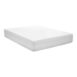 Living And Home Single Size Waterproof Fully Mattress Encasement Protector Jersey Knit Fabric Pure White 90Cm X 190Cm X 40Cm - thumbnail 3