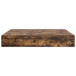 Berkfield Storage Bed Frame Smoked Oak 200X200 Cm - thumbnail 7