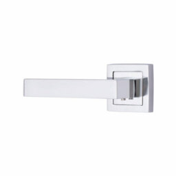 Golden Grace 1 Set Delta Design Bathroom Door Handle Set Polished Chrome Finish - thumbnail 5