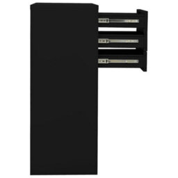 Berkfield Durable Office Cabinet Black 90X40X102 Cm Steel - thumbnail 4