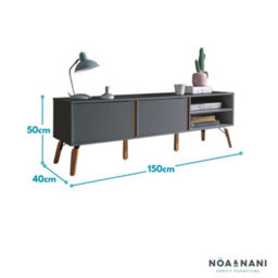Nöa & Nani Noa & Nani Tv Unit In Dark Grey Otto - thumbnail 7
