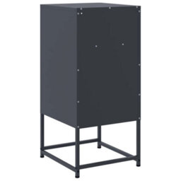Berkfield Bedside Cabinets 2 Pcs Anthracite 36X39X78 Cm Steel - thumbnail 8