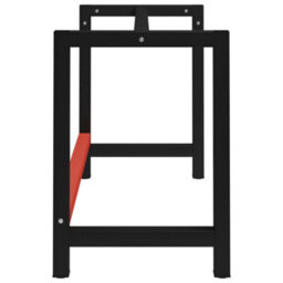 Walplus Work Bench Frame Metal 120X57X79 Cm Black And Red - thumbnail 3