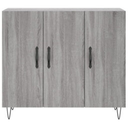 Vidaxl Sideboard Grey Sonoma 90X34X80 Cm Engineered Wood - thumbnail 6