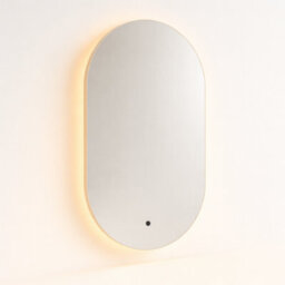Kartell Lola 900X500mm Led Bathroom Mirror With Demister Pad, Touch Sensor, Ip44 Rated - thumbnail 2