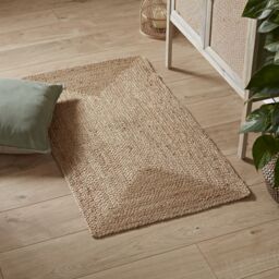GoodHome Melua Natural Reversible Small Rug, (L)110Cm X (W)60Cm - thumbnail 5