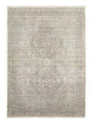 Cream Grey Luxurious Traditional Bordered Floral Rug Easy To Clean Living Room And Bedroom-244Cm X 305Cm - thumbnail 9