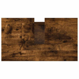 Berkfield Industrial Bathroom Cabinet Smoked Oak 58X33X60 Cm Engineered Wood - thumbnail 8