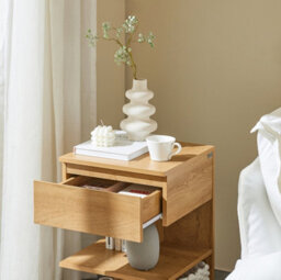 Sobuy Fbt49-N,bedside Table Night Stand Wood End Table Coffee Table,wood Veneer,w39Xd39Xh65 - thumbnail 6