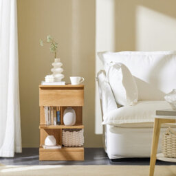 Sobuy Fbt49-N,bedside Table Night Stand Wood End Table Coffee Table,wood Veneer,w39Xd39Xh65 - thumbnail 9