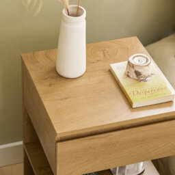 Sobuy Fbt49-N,bedside Table Night Stand Wood End Table Coffee Table,wood Veneer,w39Xd39Xh65 - thumbnail 4