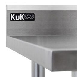 MonsterShop 6Ft Stainless Steel Catering Bench & 2 X Wall Mounted Shelves - thumbnail 7