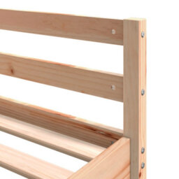 Berkfield Loft Bed With Desk And Ladder 140X200 Cm Solid Wood Pine - thumbnail 8