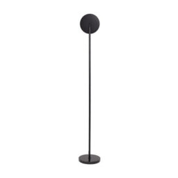 Living And Home 36W Black Metal Dimmable Floor Lamp With Remote Control, 3 Adjustable Color Temperatures - thumbnail 4