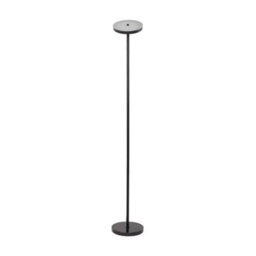 Living And Home 36W Black Metal Dimmable Floor Lamp With Remote Control, 3 Adjustable Color Temperatures - thumbnail 3