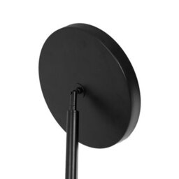 Living And Home 36W Black Metal Dimmable Floor Lamp With Remote Control, 3 Adjustable Color Temperatures - thumbnail 7