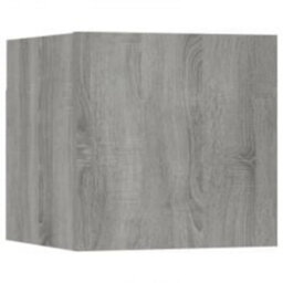 Berkfield 3 Piece Tv Cabinet Set Grey Sonoma Engineered Wood - thumbnail 7