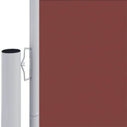 Walplus Retractable Side Awning Garden Sun Shade Canopy Gazebo For Back Door, Porch, Patio Brown 117X1200 Cm - thumbnail 3