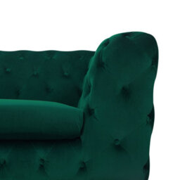 Beliani Sofa 3 Seater Sotra Velvet Emerald Green - thumbnail 7