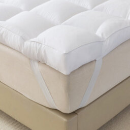 CHILIMILII Microfibre Mattress Toppers 5Cm Deep Thick Elastic Corner Box Stitched Soft Hotel Quality Anti Allergenic Mattress Protector - thumbnail 4