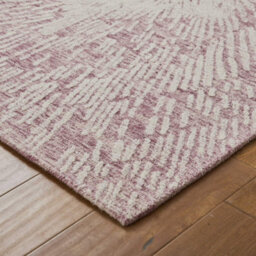 Melrose 100% Wool Made Pink Burst Contemporary Pattern Large Indoor Area Rug 160/230Cm - thumbnail 4