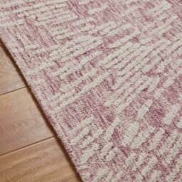 Melrose 100% Wool Made Pink Burst Contemporary Pattern Large Indoor Area Rug 160/230Cm - thumbnail 3