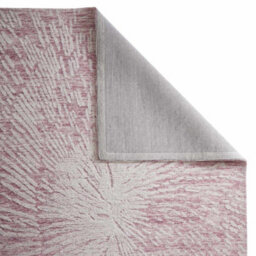 Melrose 100% Wool Made Pink Burst Contemporary Pattern Large Indoor Area Rug 160/230Cm - thumbnail 2