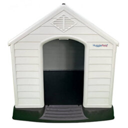 Huggle Pets Hugglepets Plastic Dog Kennel With Base (413) (Blue Roof) - thumbnail 6