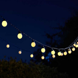 Smart Solar 30X Solar Led String Lights - Multicoloured & Warm White Balls - thumbnail 2
