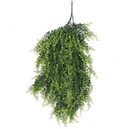 Leaf Pack Of 6 X Hanging Uv And Fire Resistant Artificial Foliage Plant 85Cm - thumbnail 4